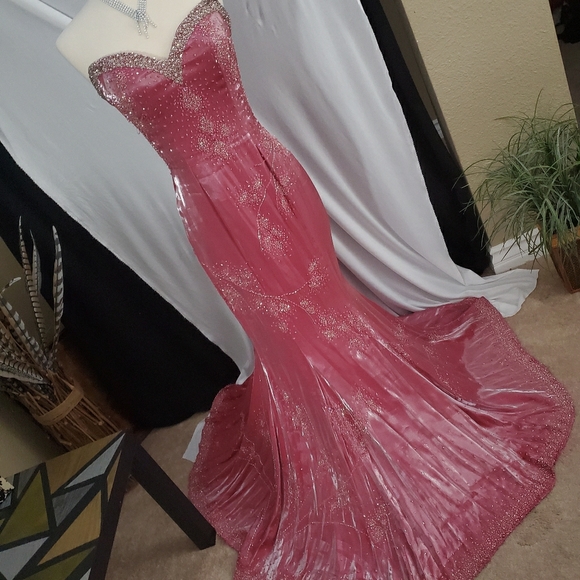 Custom Claire's Collection  Pageant Dress - Picture 1 of 8